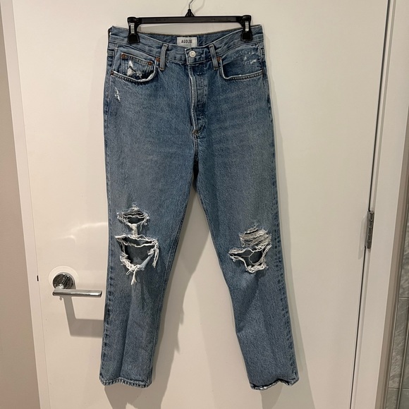 Agolde Fen High Rise Relaxed Taper - Size 27 - Picture 2 of 3